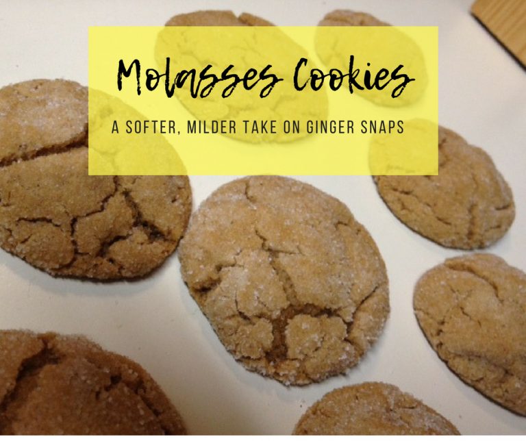 Melt-In-Your-Mouth Soft Ginger Molasses Cookies