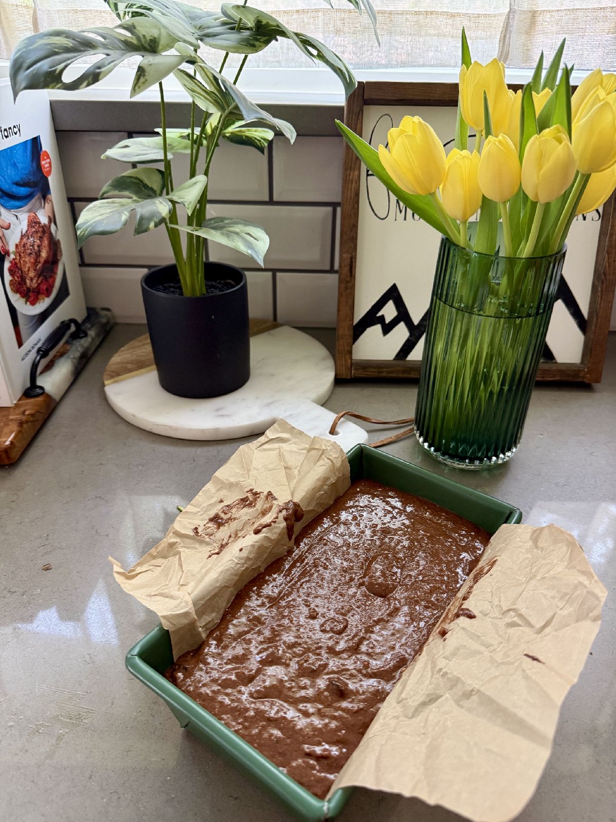 This double chocolate zucchini bread is easy, delicious, and surprisingly healthy.  It's the perfect way to use up all that late summer zucchini, and makes a healthy dessert or afternoon treat.  