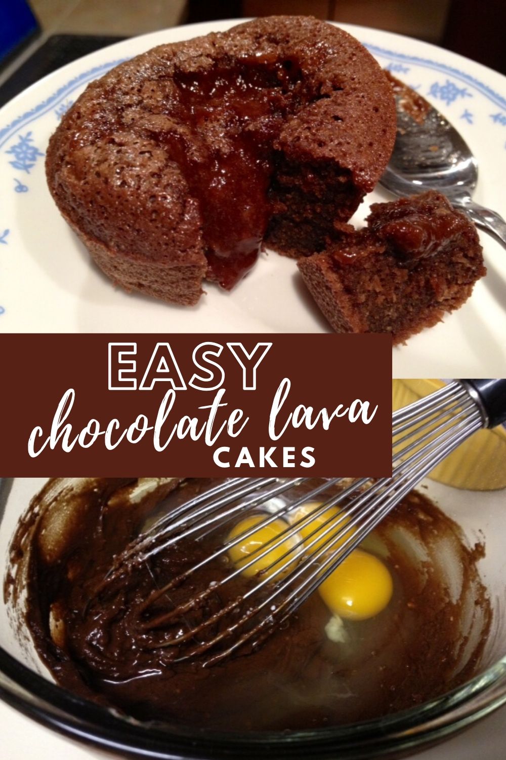 Easy Chocolate Lava Cakes | finding time for cooking