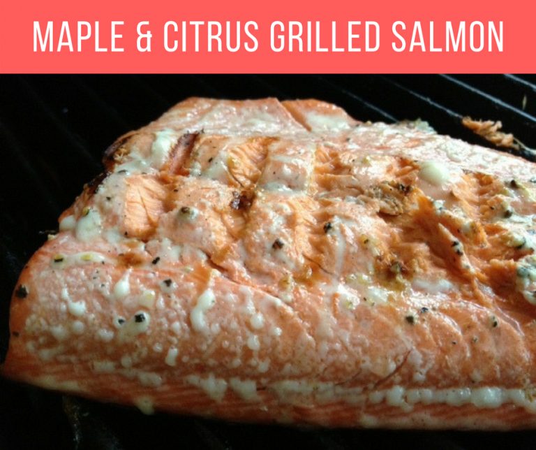 Maple Citrus Grilled Salmon