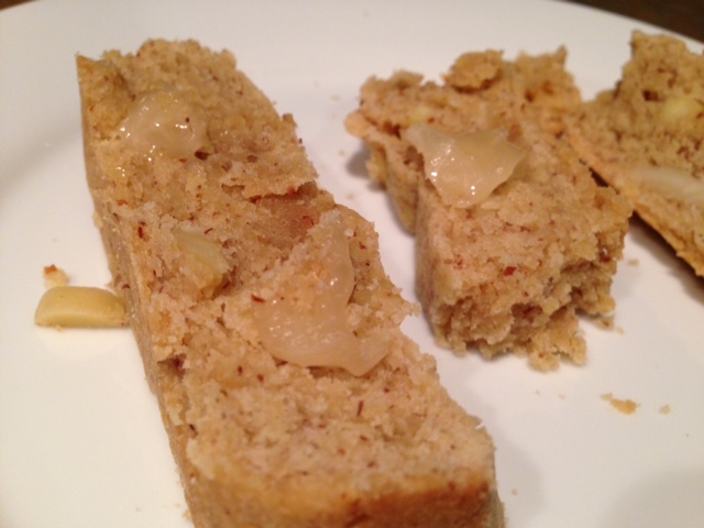 Unleavened Almond Bread - finding time for cooking