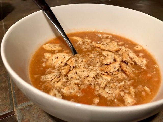 Healthy & easy red lentil soup