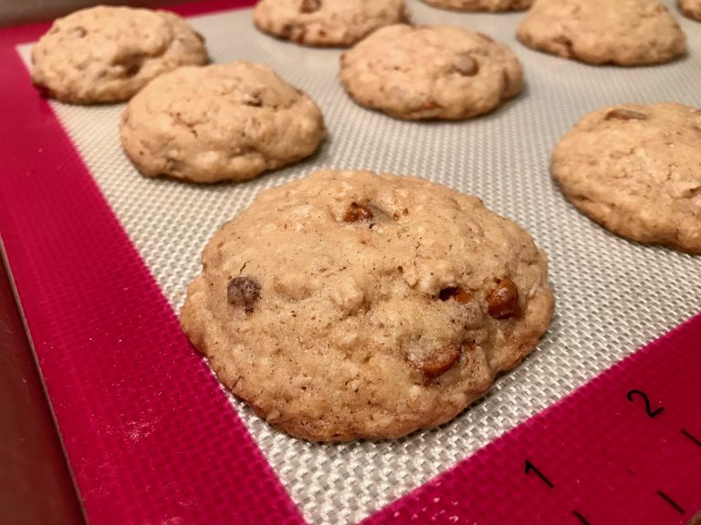 Brown Butter Cinnamon Chip Oatmeal Cookies