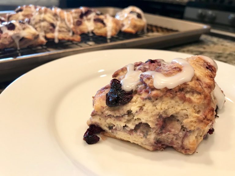 Cherry Almond Scones