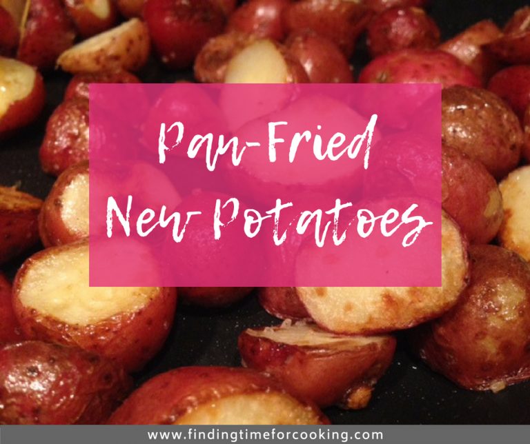 Easy Side Dish:  Fried Baby Potatoes