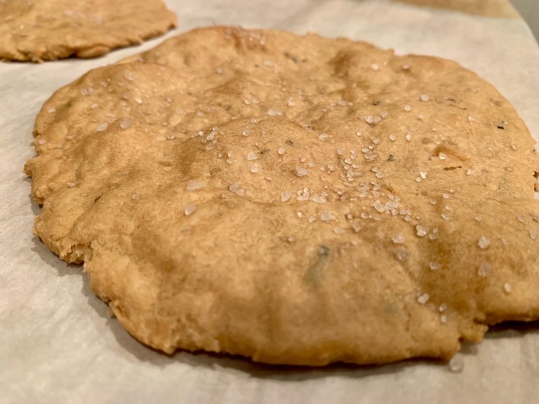 Simple Rosemary Unleavened Bread
