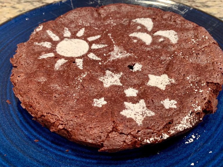A Flourless Chocolate Cake…That’s NOT Too Sweet Or Rich