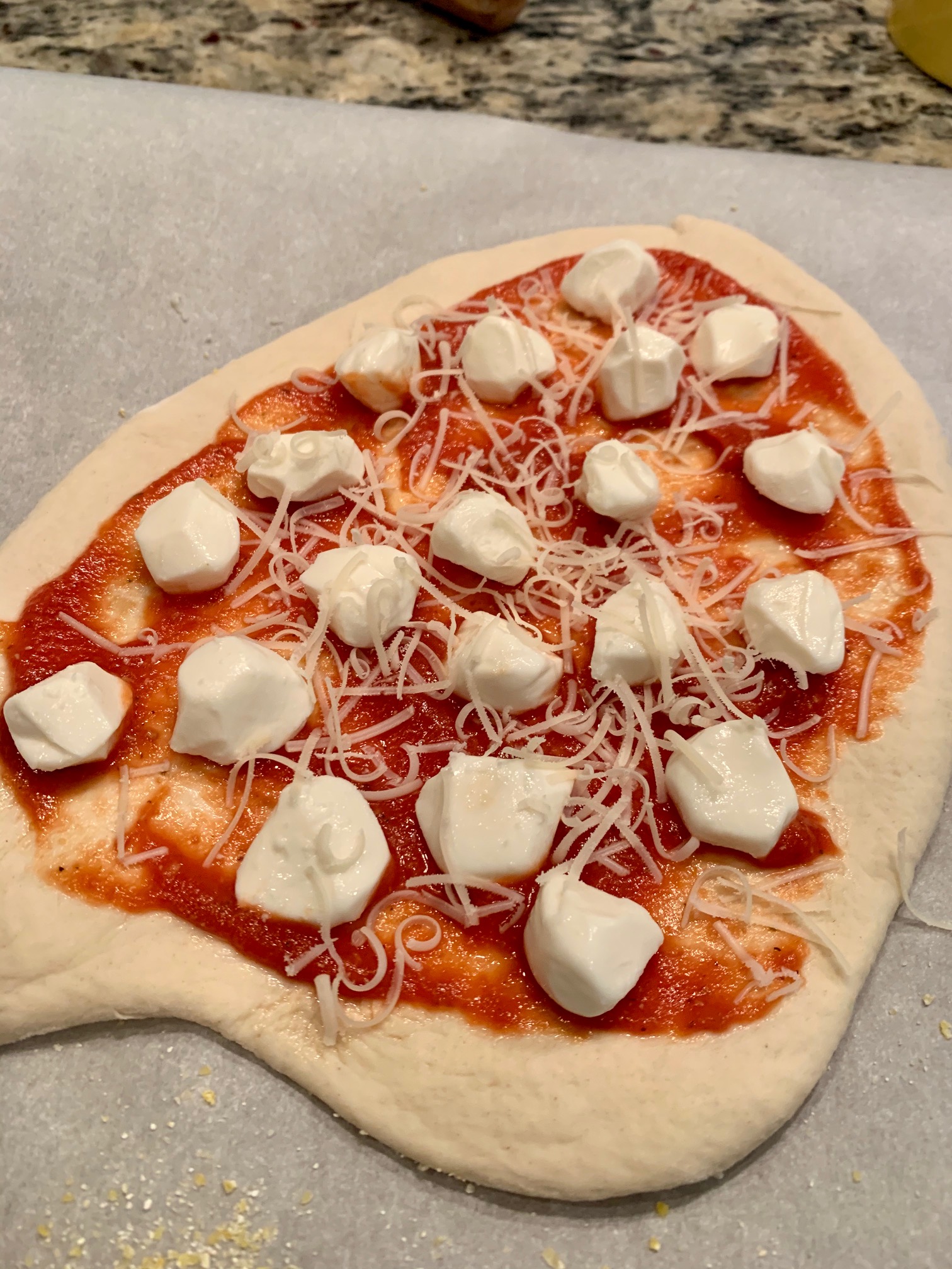 NoCook Tomato Sauce for Margherita Pizza finding time for cooking