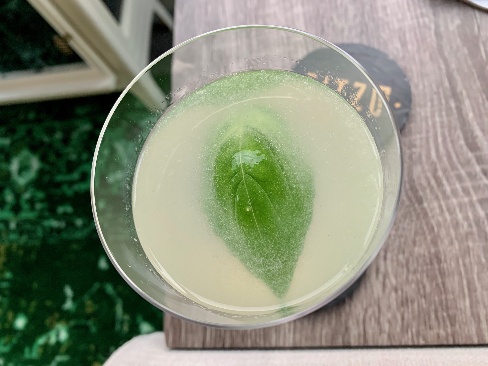 Herbaceous & Tart Basil Gin Gimlet Cocktail finding time for cooking