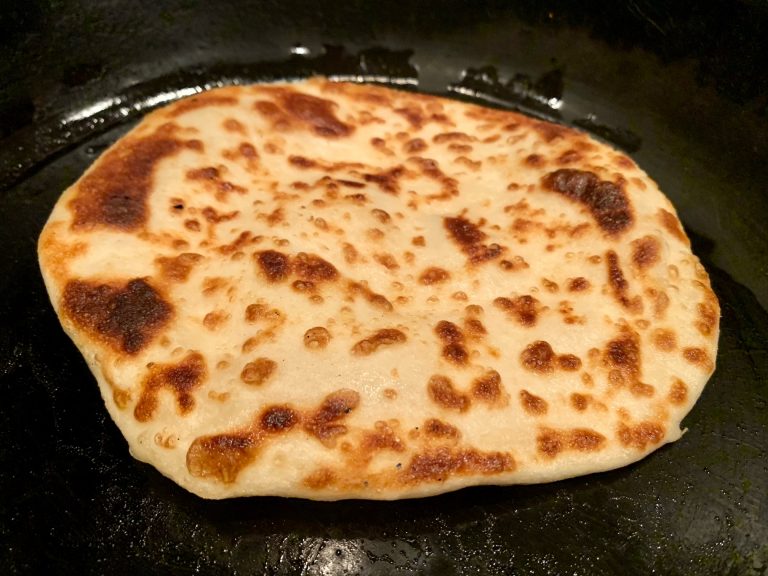 Flaky, Buttery No-Yeast Flatbreads (Using Yogurt)