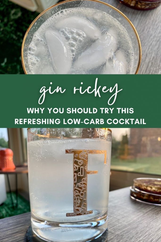 Classic Gin Rickey Cocktail (No Sugar, LowCarb) finding time for cooking