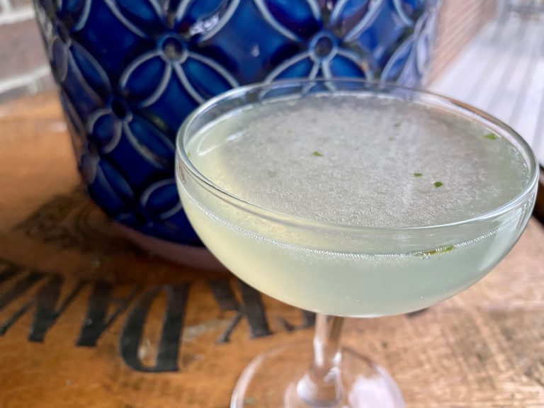 The Verdant Lady (Gin & Green Chartreuse Cocktail)