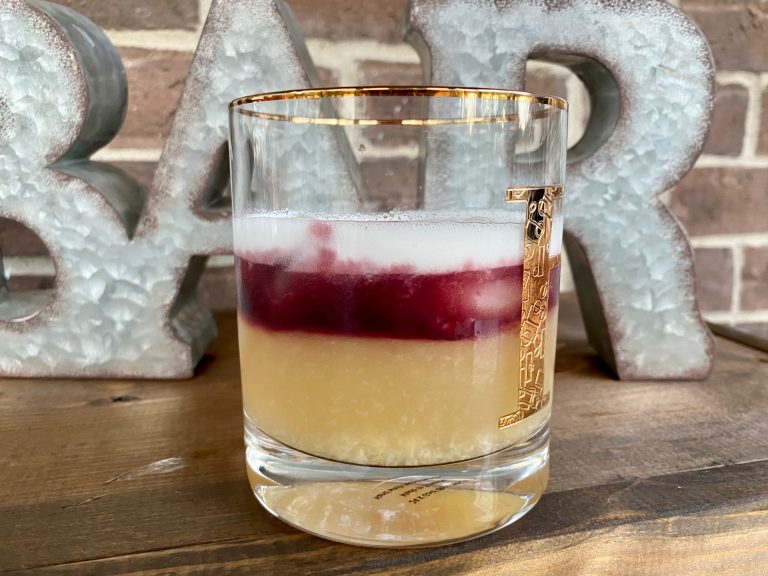 “New York” Sour, A Perfect Fall Whiskey Cocktail (with Optional Egg White Foam)