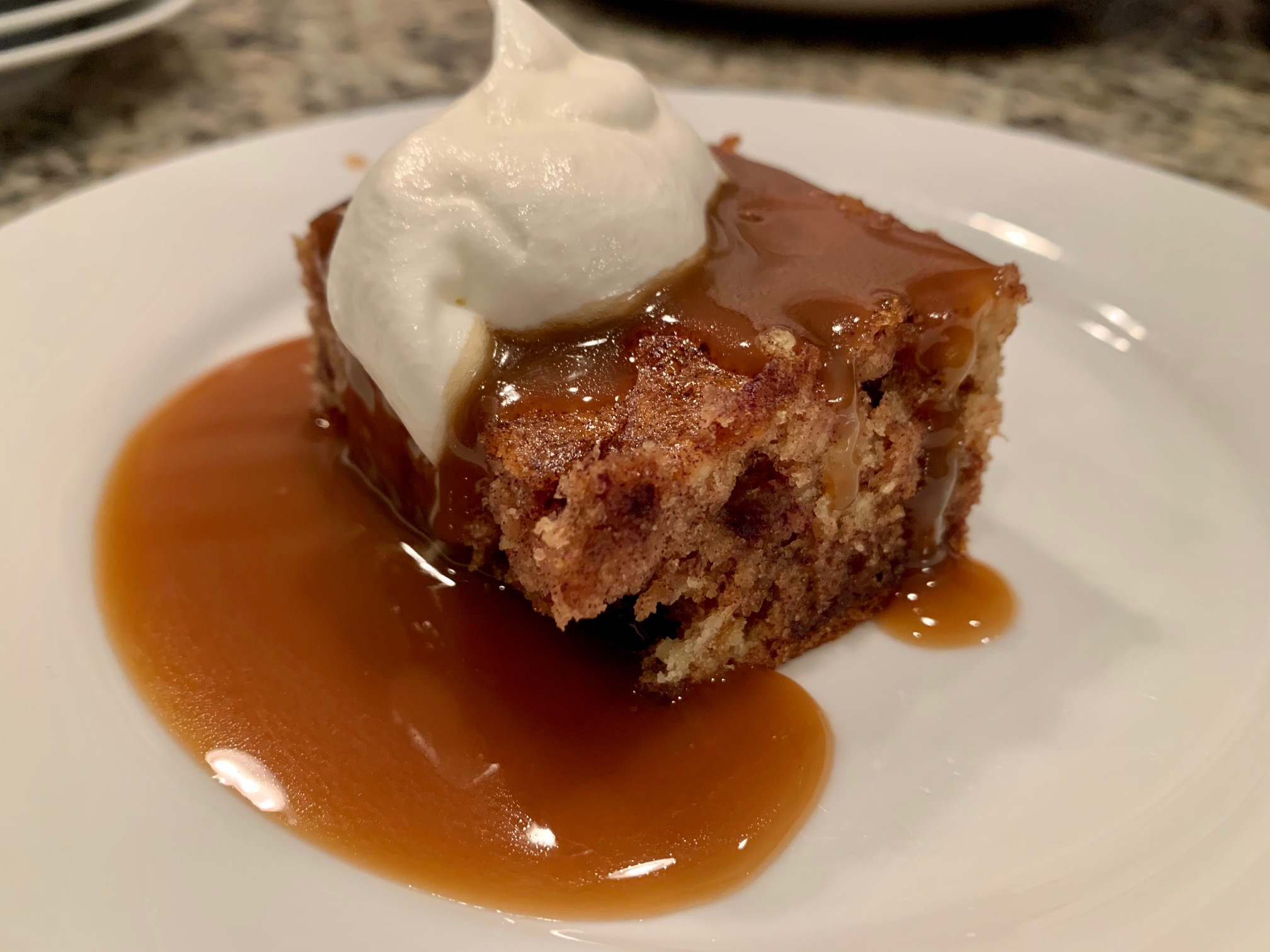 Amazing Sticky Date Cake with Toffee Sauce finding time for cooking