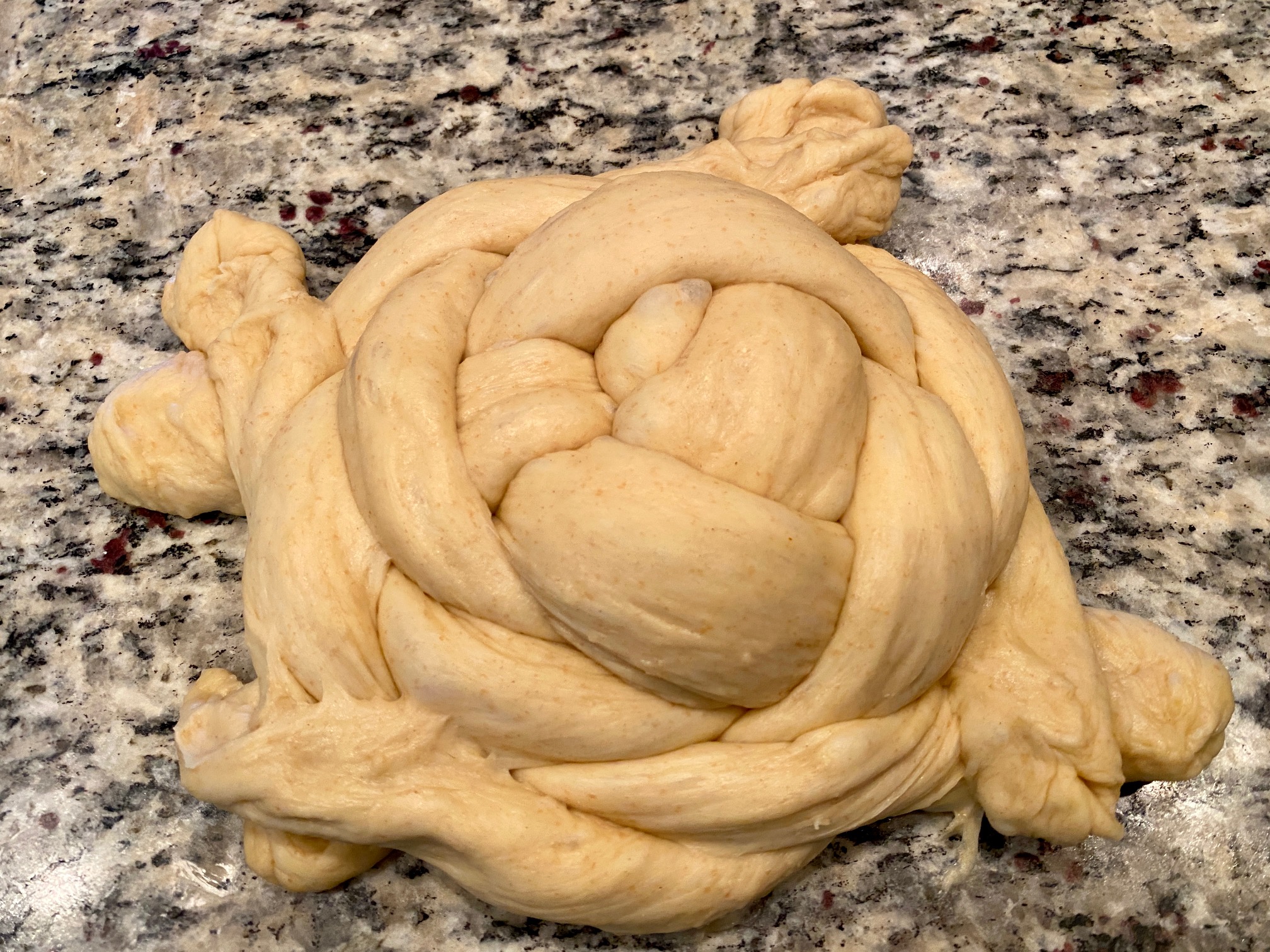 A Traditional Challah Recipe & 4Strand Challah Round