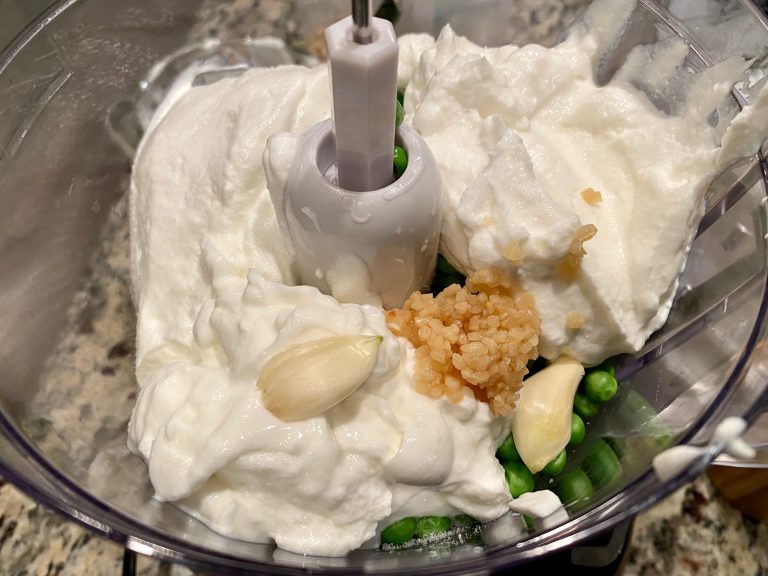 Ottolenghi's Yogurt & Pea Pasta with Feta & Basil