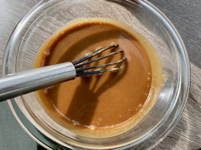 Peanut Butter Balsamic Caramel Sauce