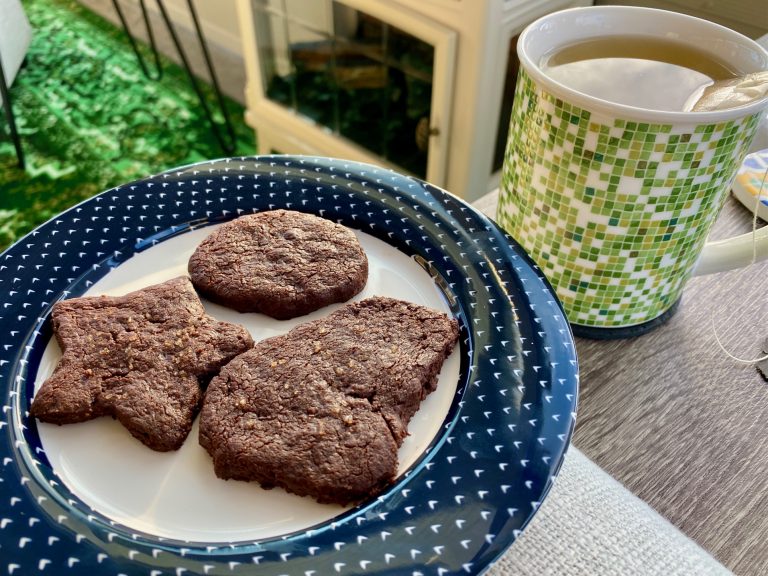 Amazing Intense Dark Chocolate Sable Cookies