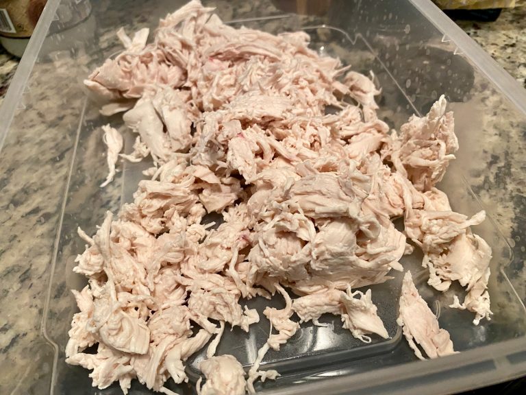 The Easiest, Juiciest Poached Chicken Breasts (& How to Shred Chicken in 10 Seconds)