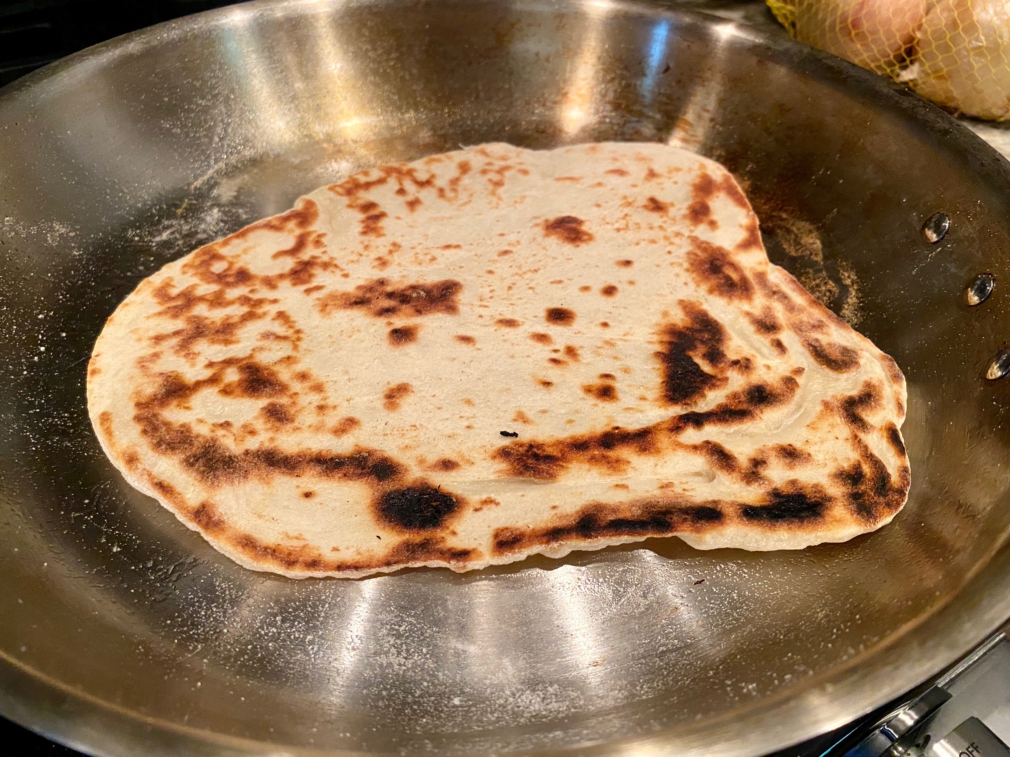 Easy Turkish Flatbread (Bazlama) finding time for cooking