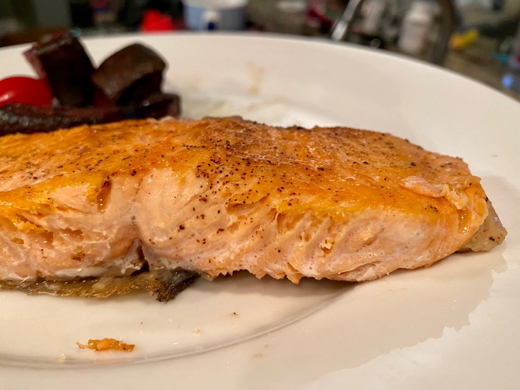 how to cook salmon without oil - the best easy stovetop salmon is pan-seared