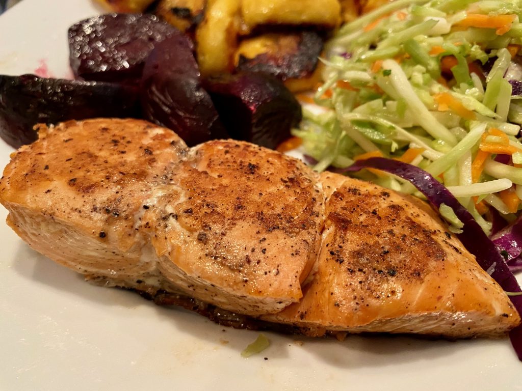 how to cook salmon without oil - the best easy stovetop salmon is pan-seared