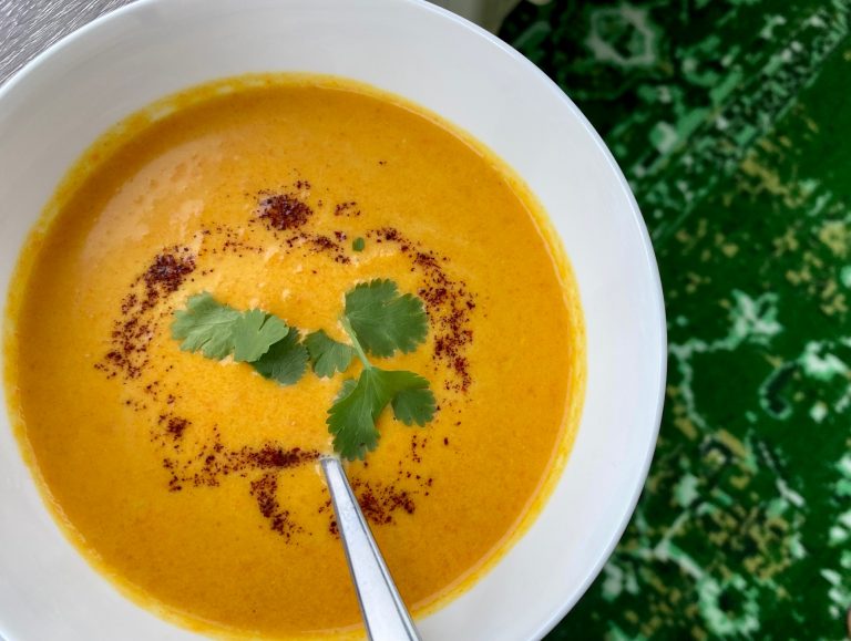 Creamy Curried Carrot Soup