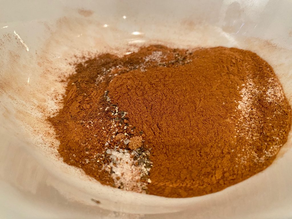 The warm baking spices in Lebanese hushwee really make it...cinnamon, allspice, nutmeg, and more!