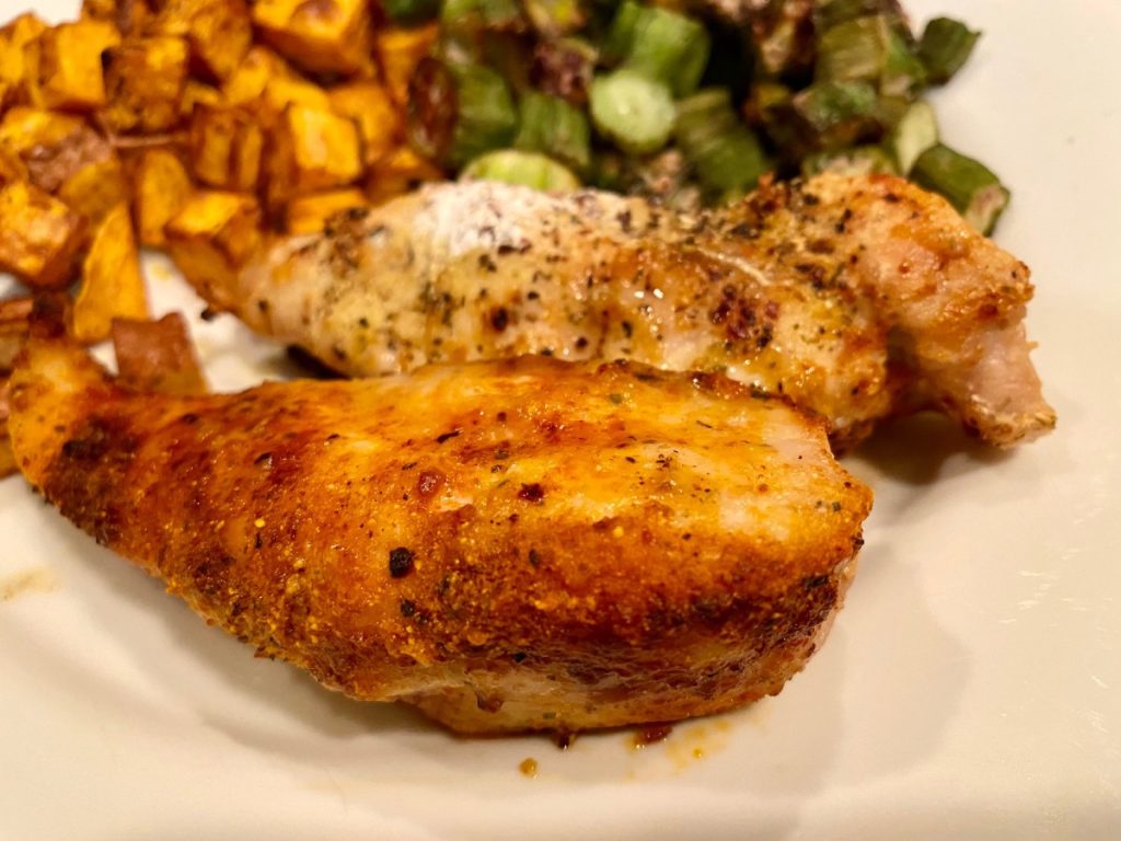 these fast, easy air fryer chicken tenders are perfect for just about any dietary restrictions