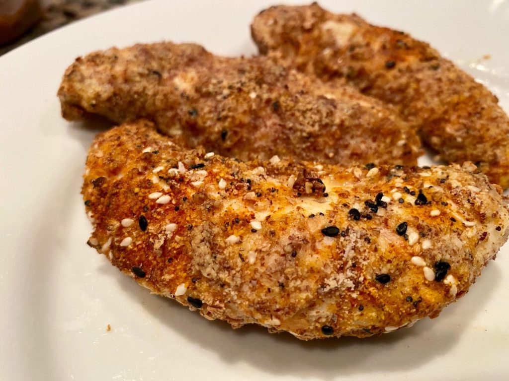 these fast, easy air fryer chicken tenders are perfect for just about any dietary restrictions