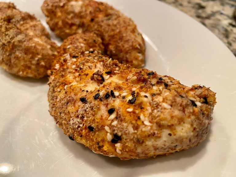 Easy, Super Healthy Air Fryer Chicken Tenders (Paleo, GF, Keto)