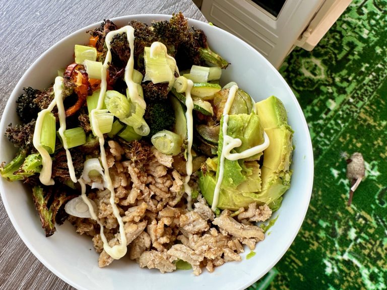 Asian-Inspired Ground Chicken or Turkey…Perfect for Asian Chicken Bowls