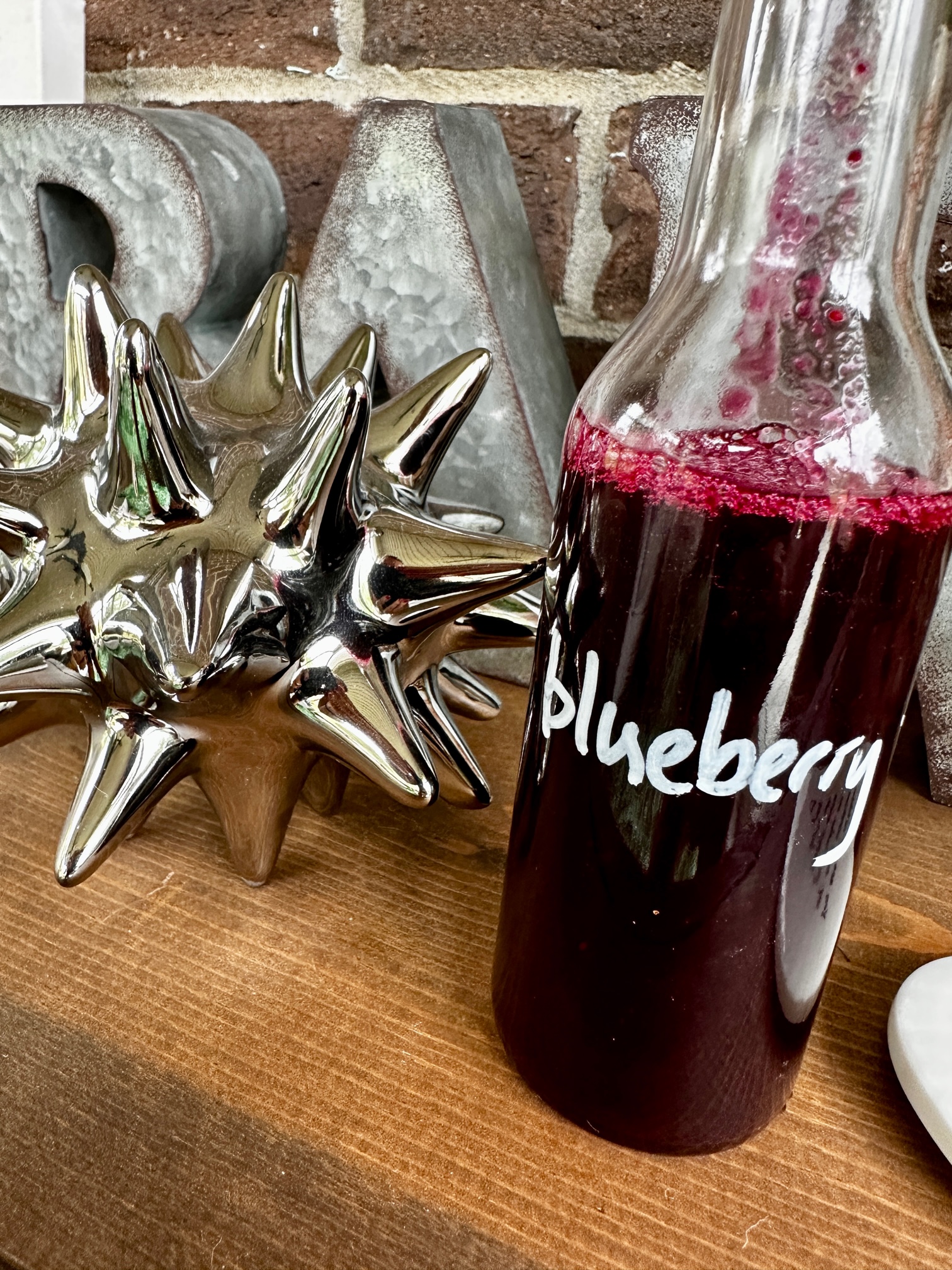 Easy Blueberry Simple Syrup (Cocktails, Coffee, & More)