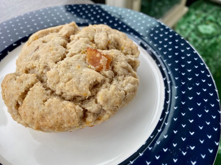 Spiced Orange Apricot Scones (Regular & GF Versions)