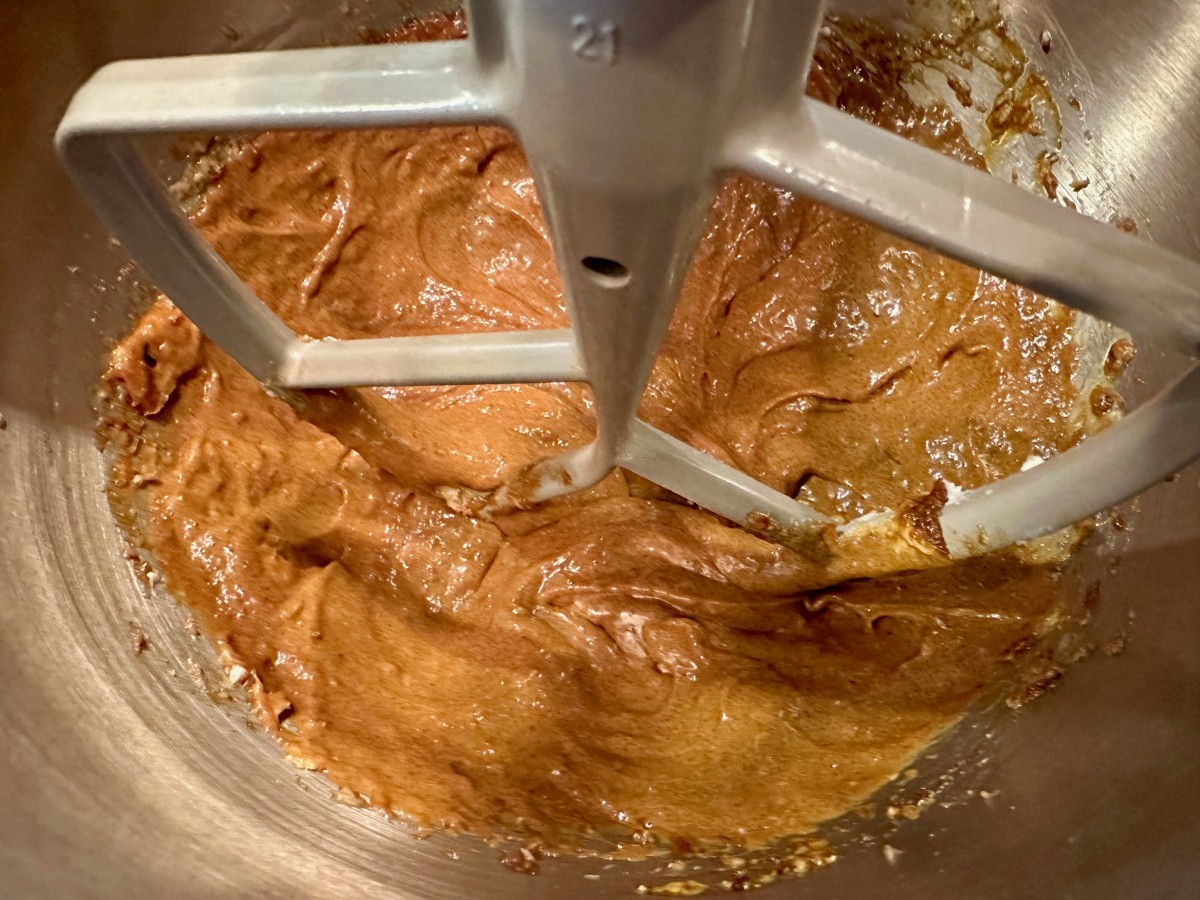 gingerbread cookie batter