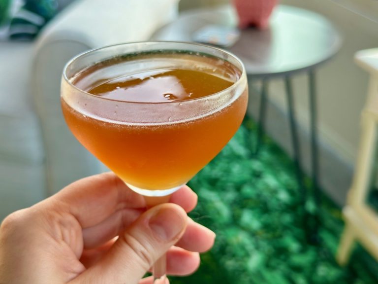 Spiced Banana Daquiri Cocktail (Not Frozen)