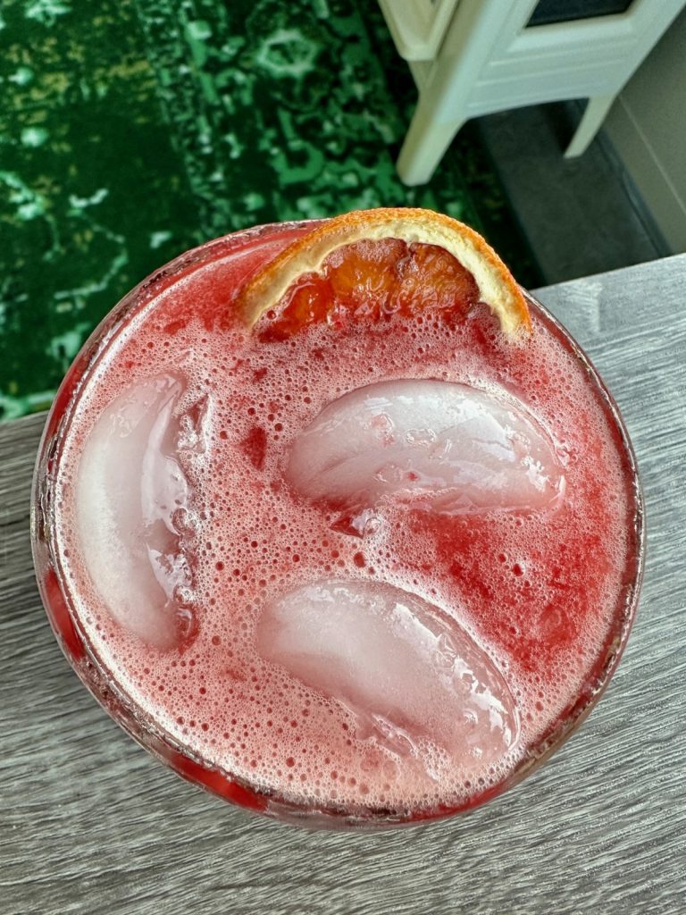 This blood orange amaretto whiskey sour is a whole other level...tart, sweet, citrusy, a little boozy, and with that almond hit from amaretto.