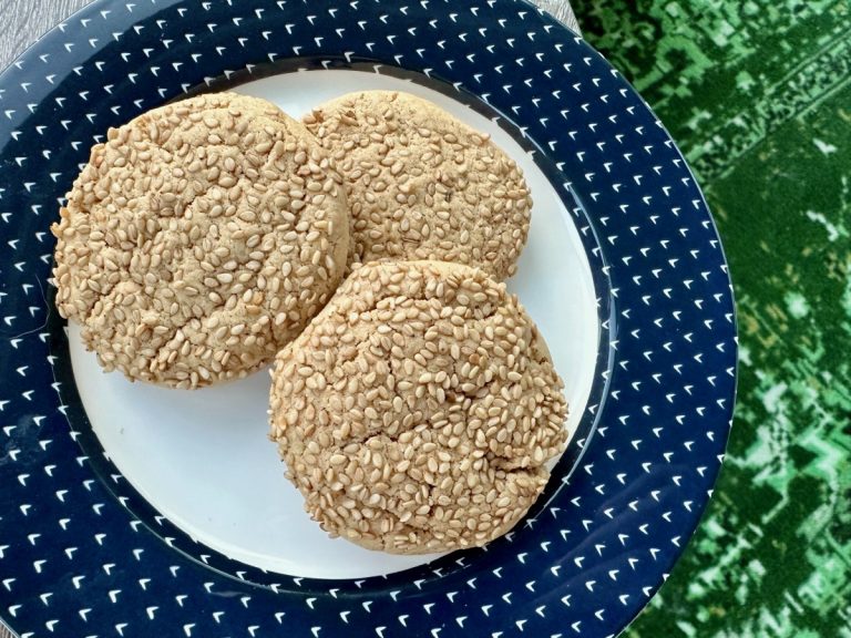 Chai Spiced Tahini Cookies (Gluten-Free, Vegan, Dairy-Free, Nut-Free)