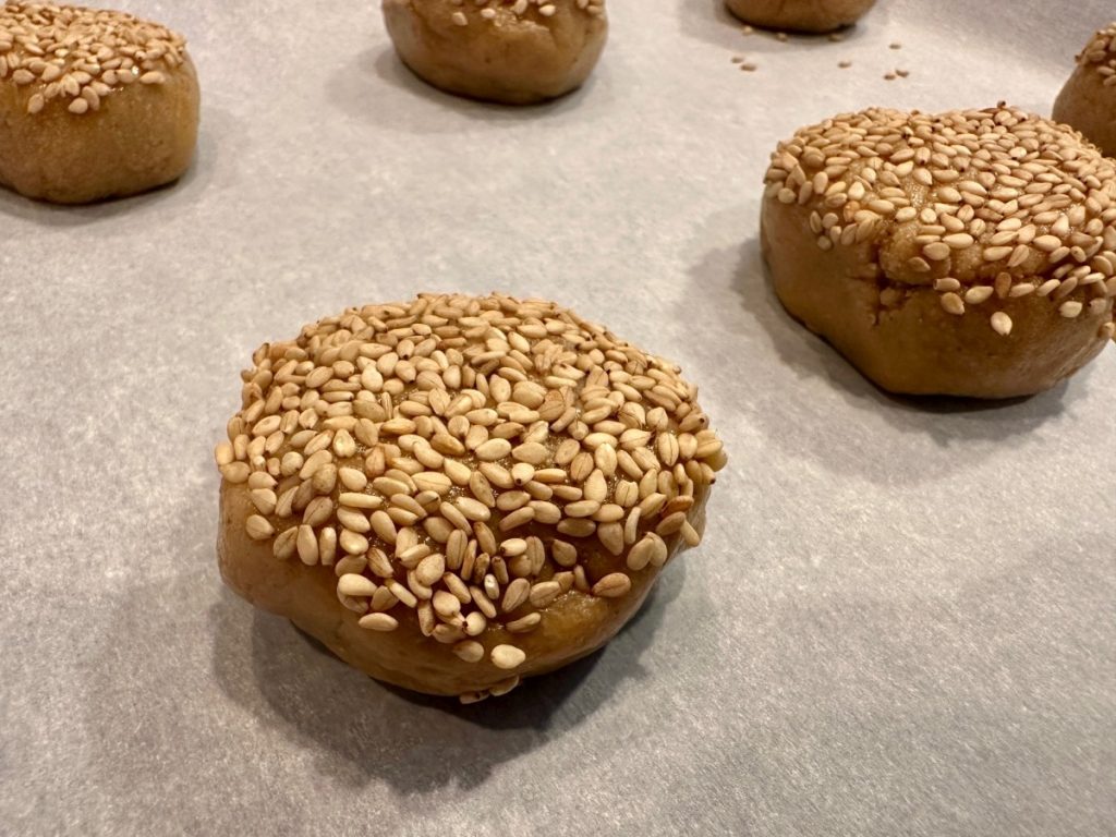 Healthy Chai Spiced Tahini Cookies 