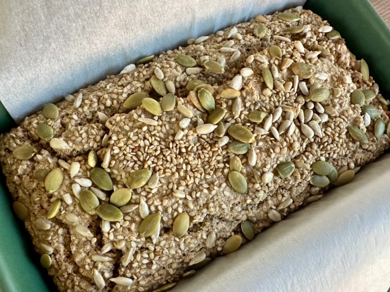 Hearty Gluten-Free Buckwheat, Quinoa, & Oat Bread