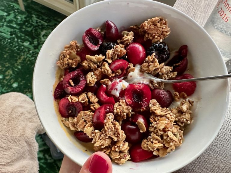 Super Healthy Orange Honey Spice Granola