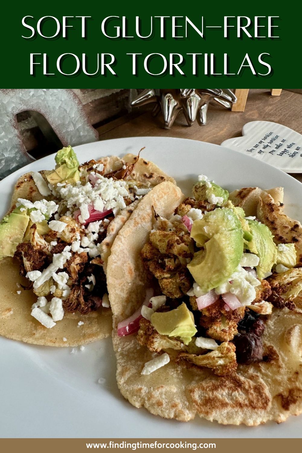 Easy, Soft Gluten-Free Flour Tortillas | These soft GF flour tortillas are actually a Turkish flatbread recipe, but are the perfect gluten-free substitution for flour tortillas in any recipe! They're easy to make, flexible, soft, and delicious. How to make gluten-free flour tortillas from scratch, no weird ingredients. #glutenfree #gf #tortillas 