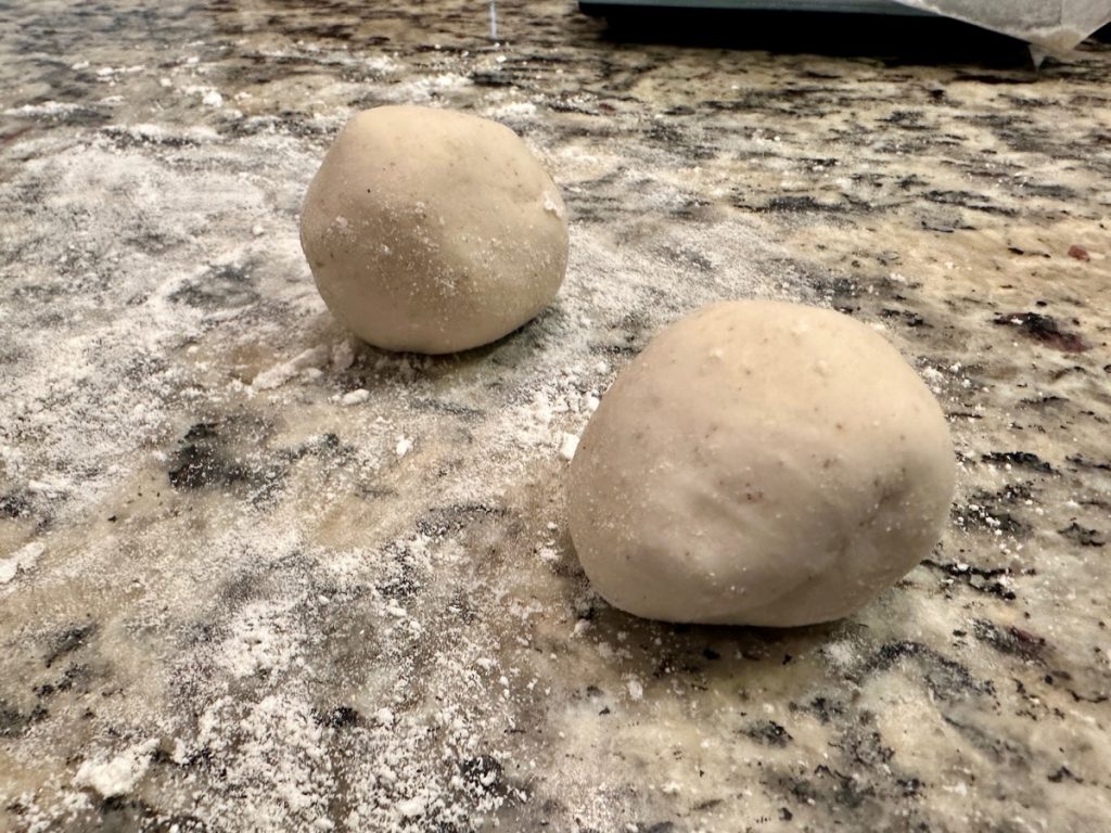 How to make soft gluten-free flour tortillas - dough balls