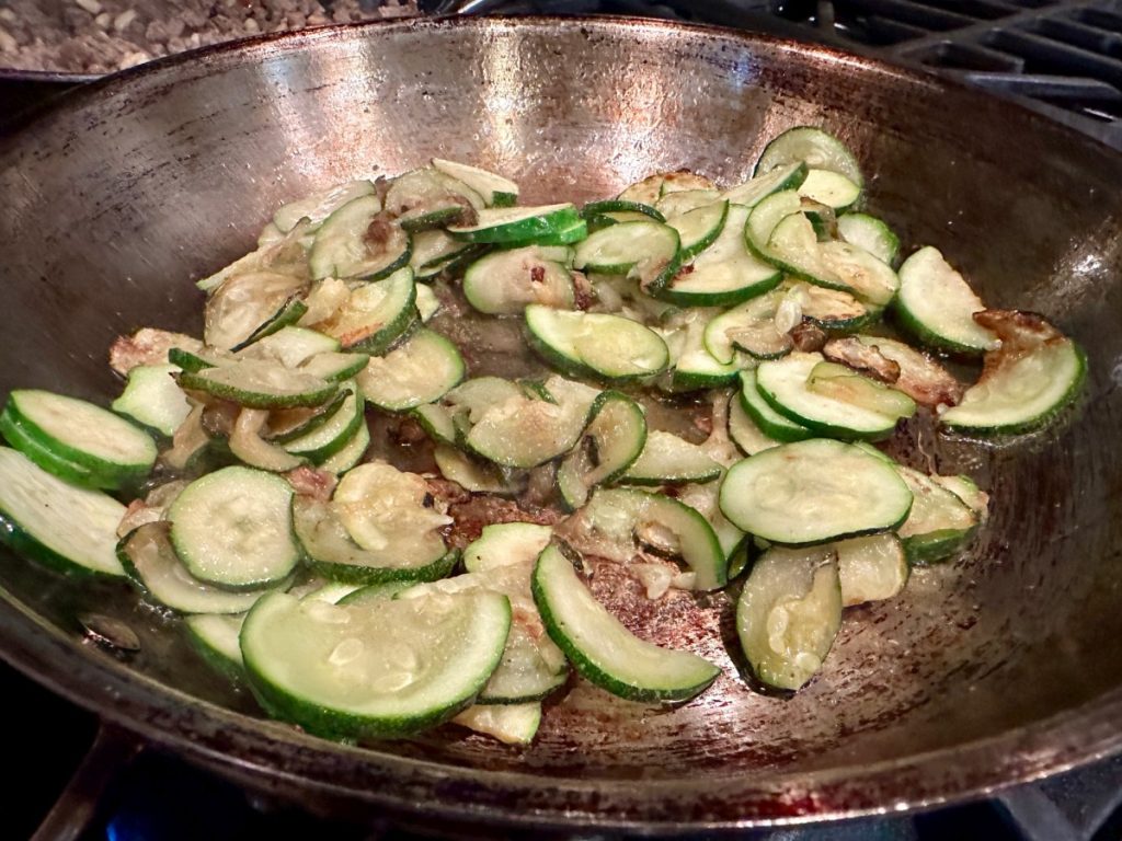 sauteed zucchini