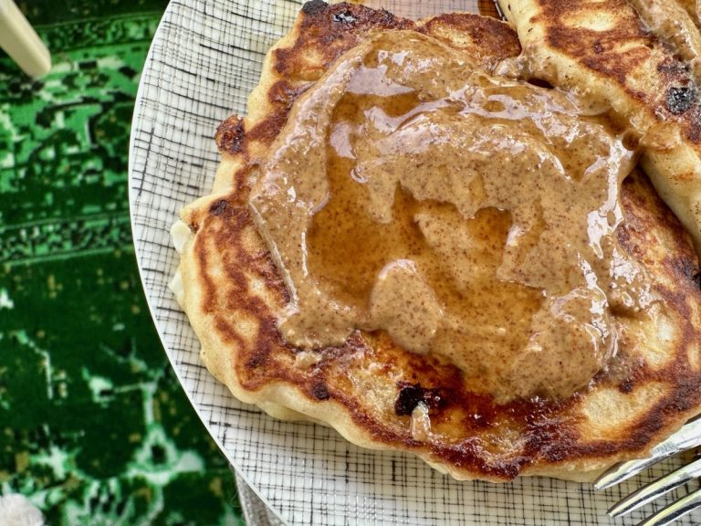 Insanely Easy Cottage Cheese Protein Pancakes (with GF Option)