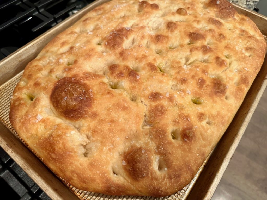 The Best Focaccia Bread Recipe | This is legitimately the best no-knead focaccia recipe ever! If you're looking for a delicious no-knead focaccia bread, one that can be made either overnight or same-day, and that yields a golden, crunchy, salty, chewy, airy bread, then this recipe is the only one you'll ever need! 