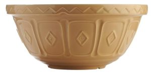 Kitchen gift ideas for people who like to bake - a beautiful Mason Cash mixing bowl for the GBBO fan in your life