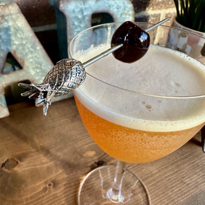 Pineapple Upside-Down Cake Cocktail