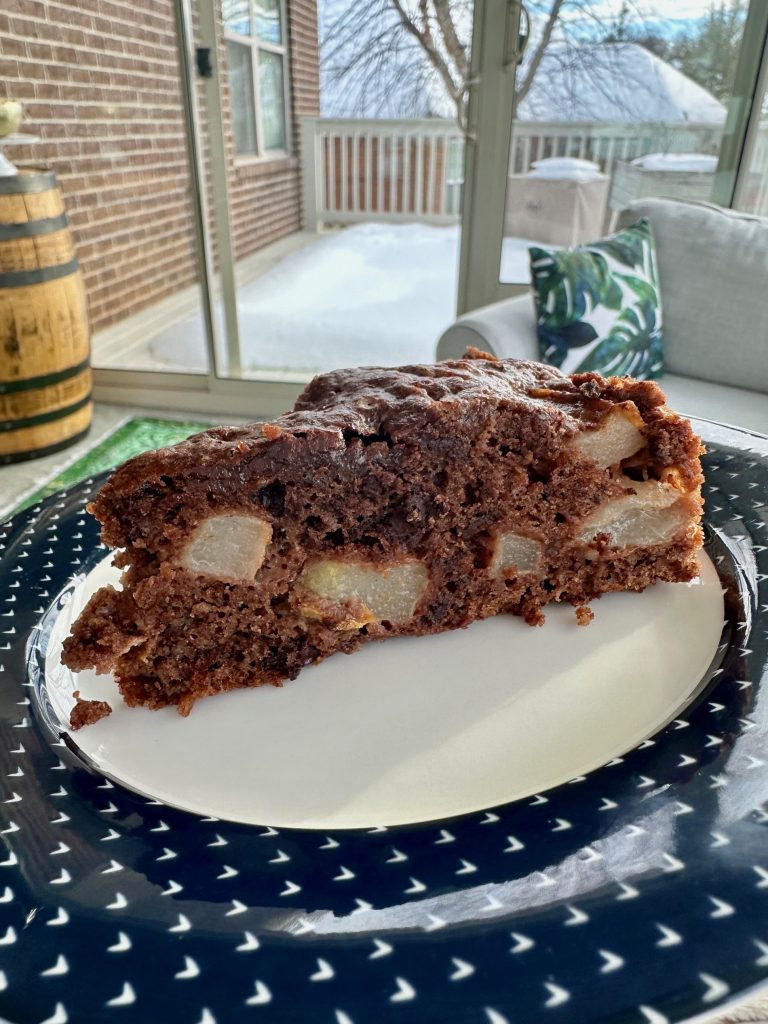 Chocolate Pear Cake