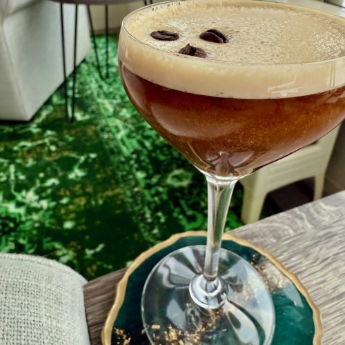 Fresh Mint Espresso Martini (a.k.a. a Xaden-Inspired Cockail)
